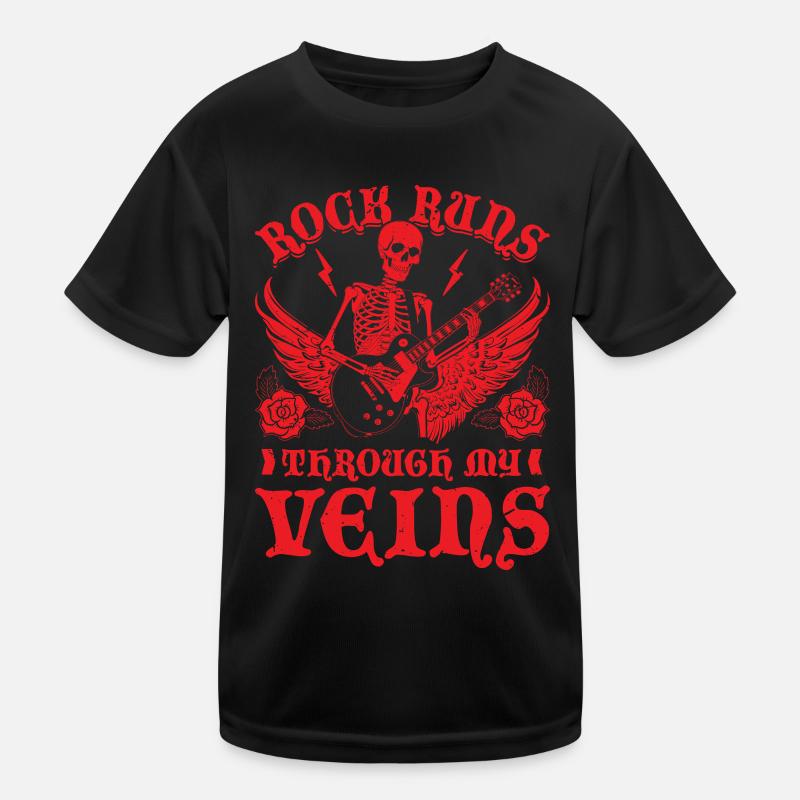 Rock And Roll Kids Functional T-Shirt