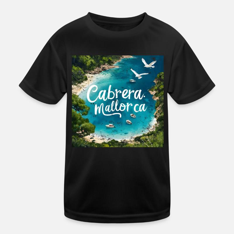 Cabrera Mallorca Kids Functional T-Shirt