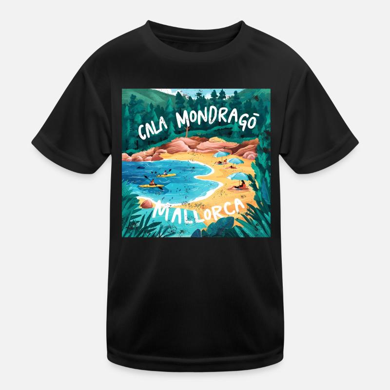 Majorque Cala Mondrago T-shirt sport Enfant