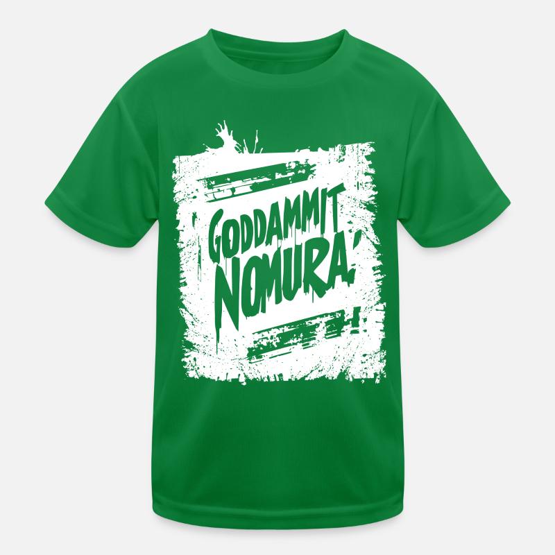 Goddammit Nomura – Conception de graffitis T-shirt sport Enfant