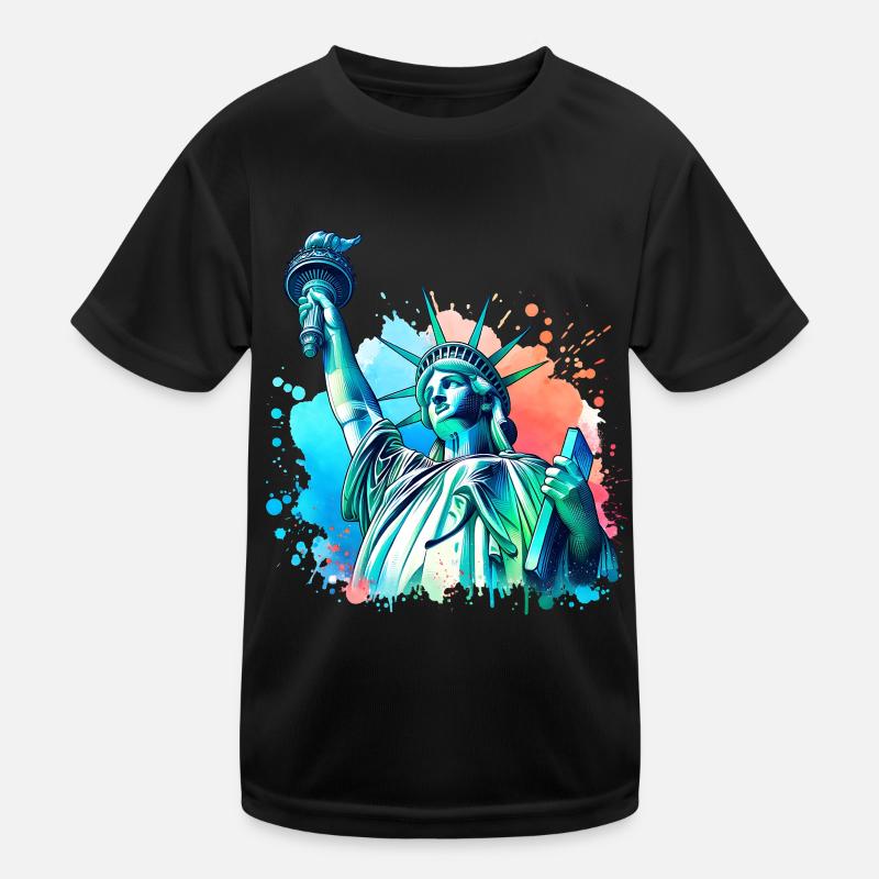 Statue Kids Functional T-Shirt