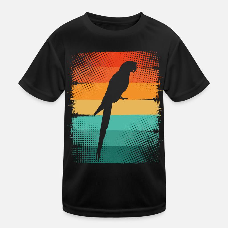 Papagei Kinder Funktions-T-Shirt