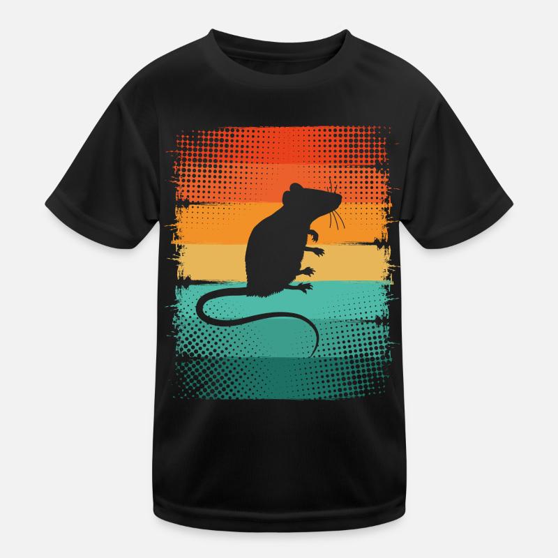 Ratte Kinder Funktions-T-Shirt