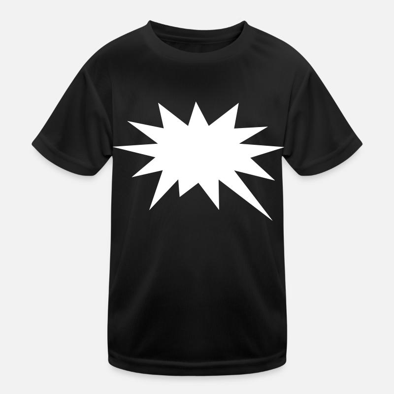 Sprechblase, Comic Blase, Dein Text, Comics Stern Kinder Funktions-T-Shirt