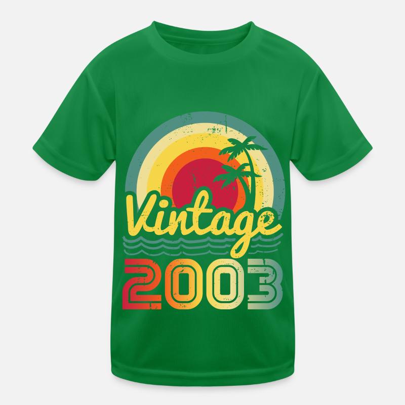 2003 Kinder Funktions-T-Shirt