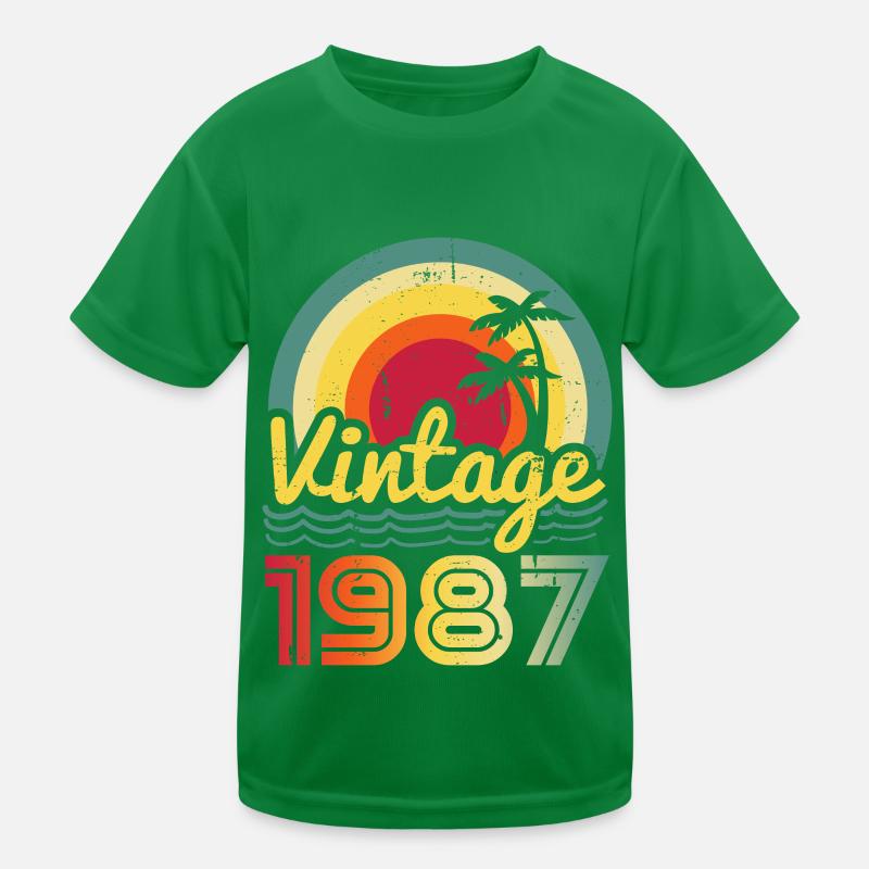 1987 Kinder Funktions-T-Shirt