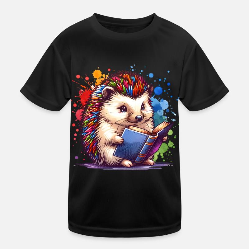 Read Hedgehog Kids Functional T-Shirt