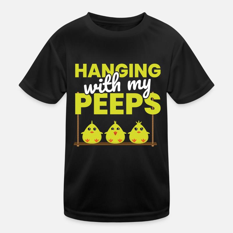 Pendaison de Pâques drôle avec mes poussins mignons Peeps T-shirt sport Enfant
