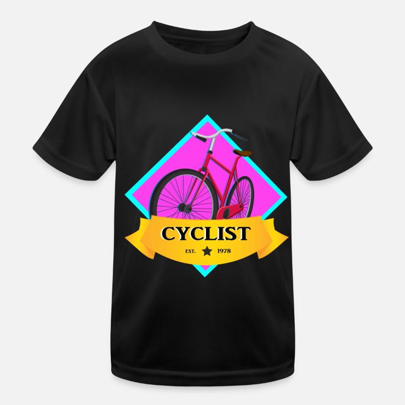 Fahrrad Kinder Funktions-T-Shirt