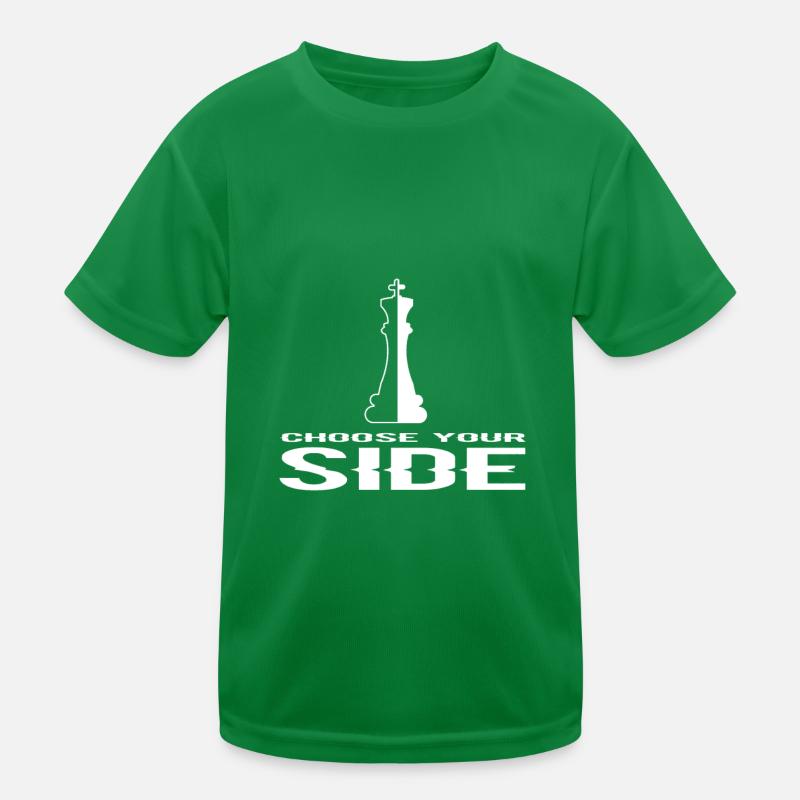 Schach Kinder Funktions-T-Shirt