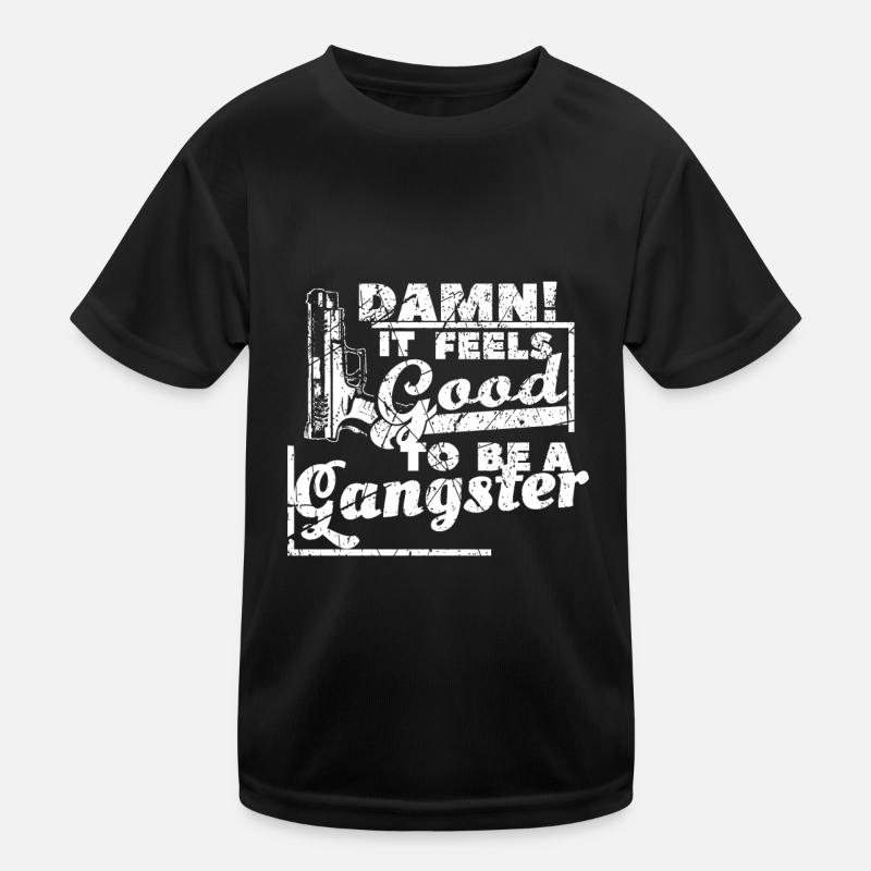 Gangster disant T-shirt sport Enfant