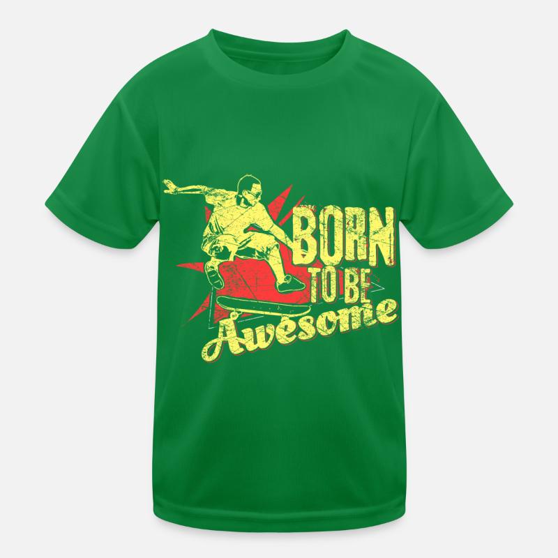 skateboard T-shirt sport Enfant