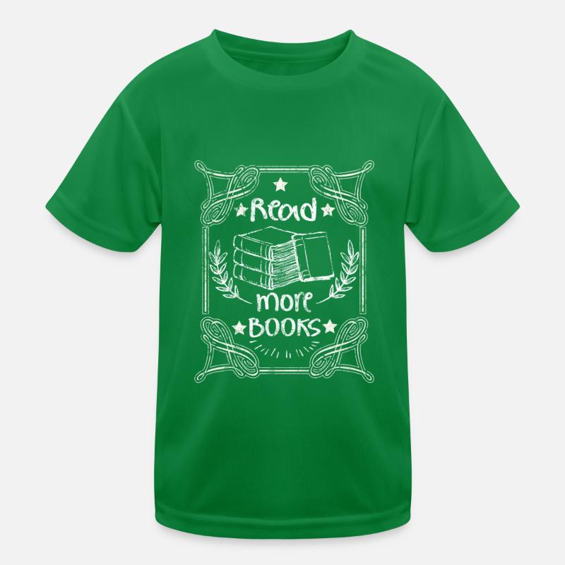 Books Kids Functional T-Shirt