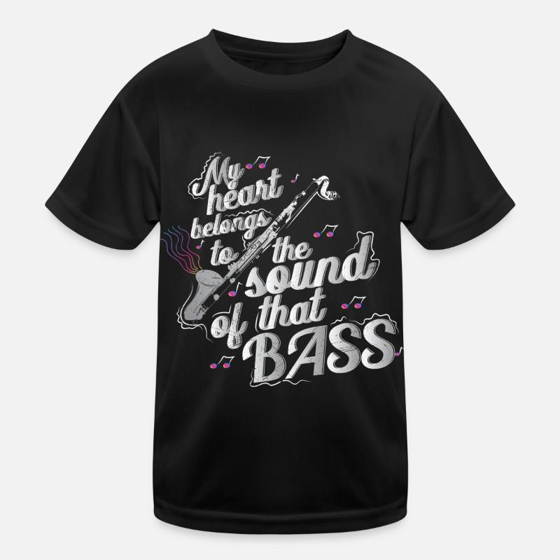 Cadeau clarinette basse T-shirt sport Enfant