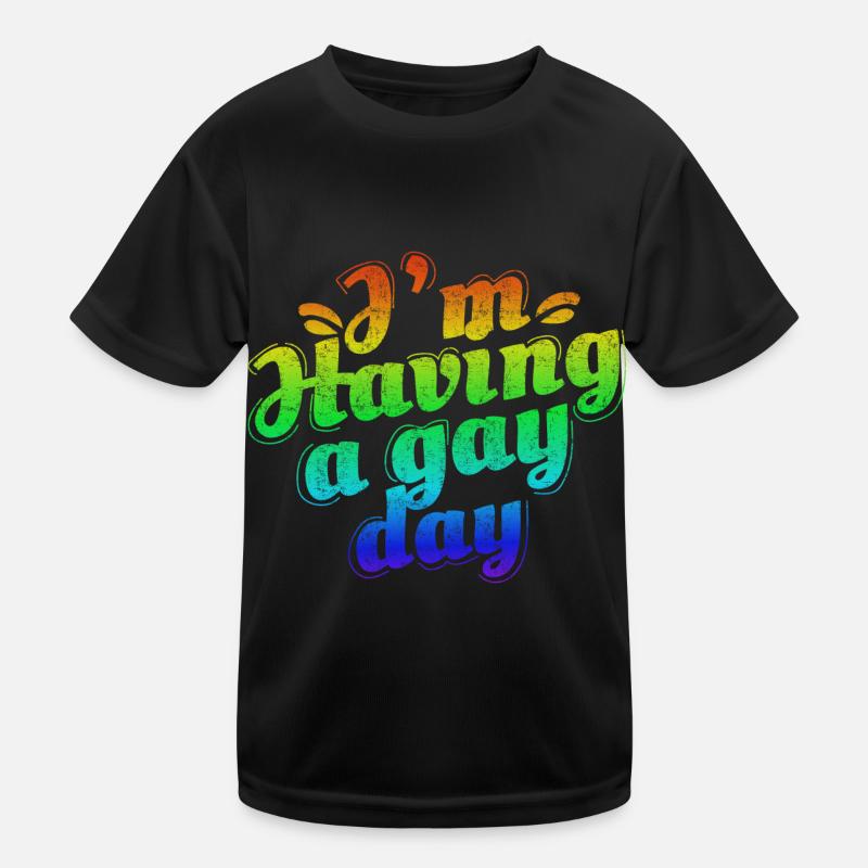 LGBT Lesbisch Pride Kinder Funktions-T-Shirt