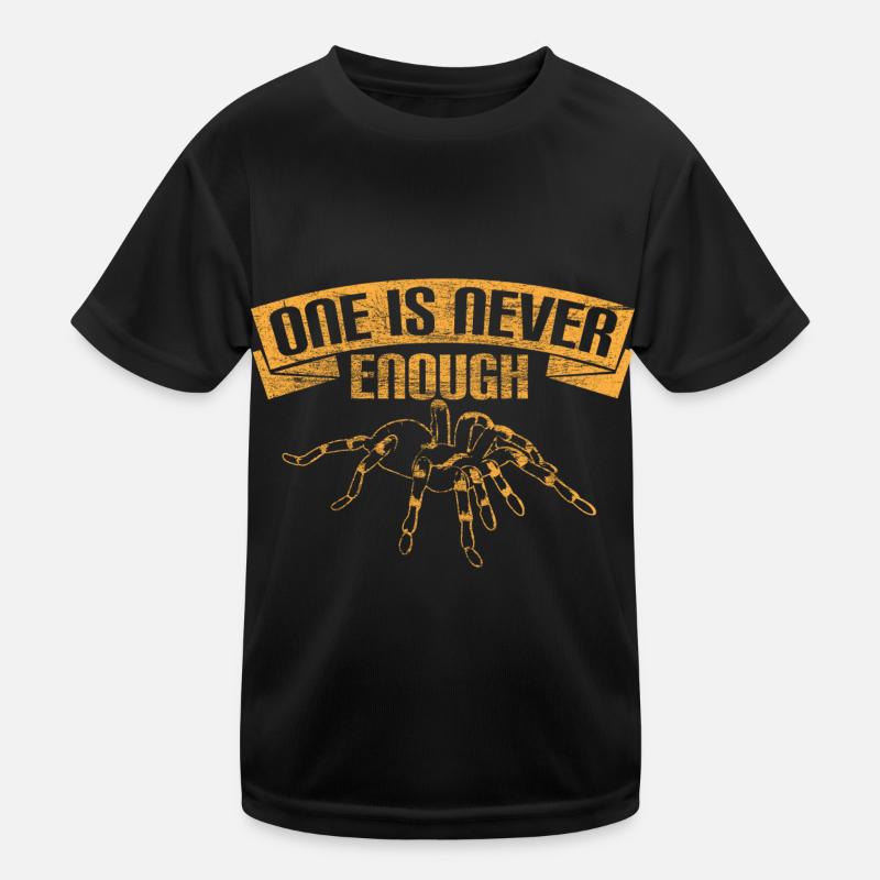 Spinne Haarig Geschenk Kinder Funktions-T-Shirt