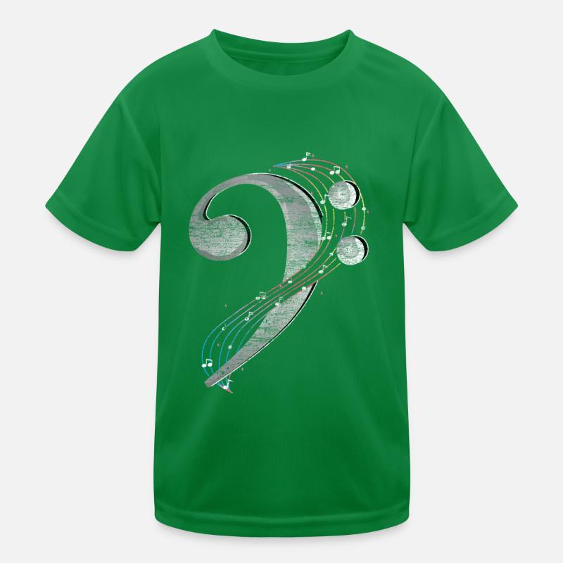 Clé de basse choeur idée cadeau T-shirt sport Enfant