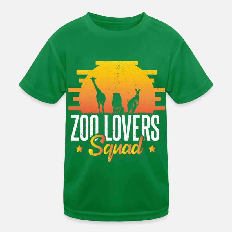 Zoo Reise Geschenk Kinder Funktions-T-Shirt