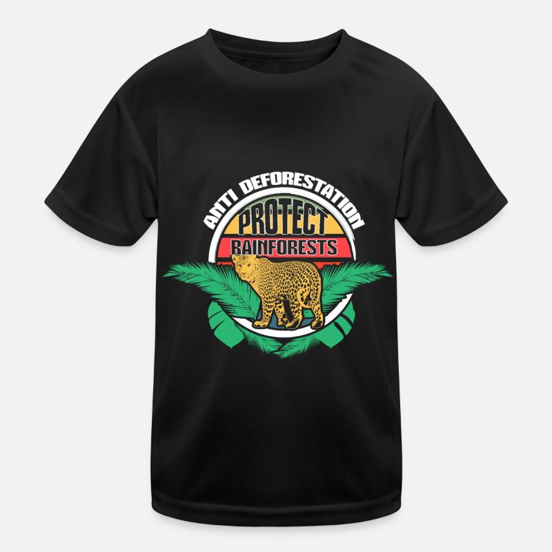 Regenwald Klimawandel Reise Geschenkidee Kinder Funktions-T-Shirt