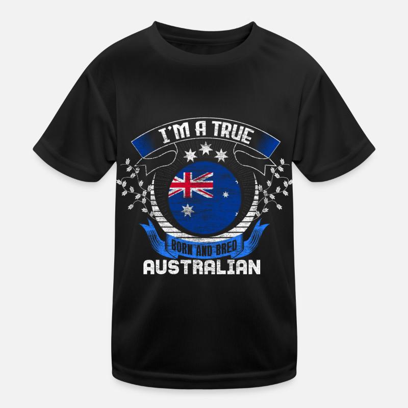 Australien Känguru Kontinent Geschenk Kinder Funktions-T-Shirt