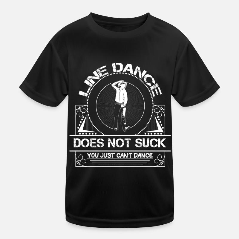 Linedance Linedancing Tänzerin Kinder Funktions-T-Shirt