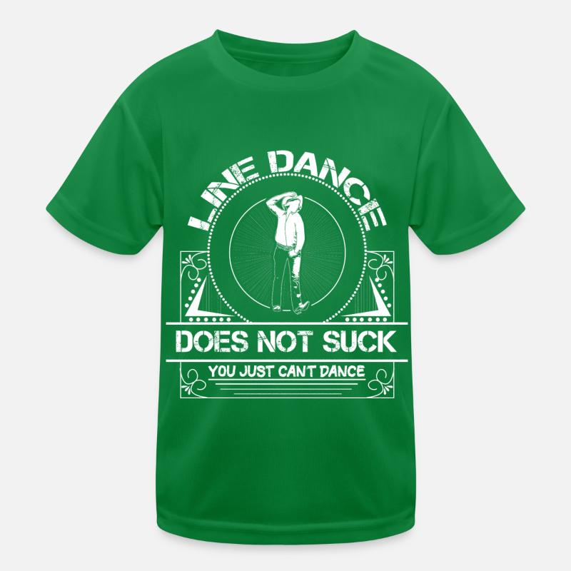 Linedance Linedancing Tänzerin Kinder Funktions-T-Shirt