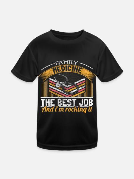Doctor Hospital - Kids Functional T-Shirt - black - Front