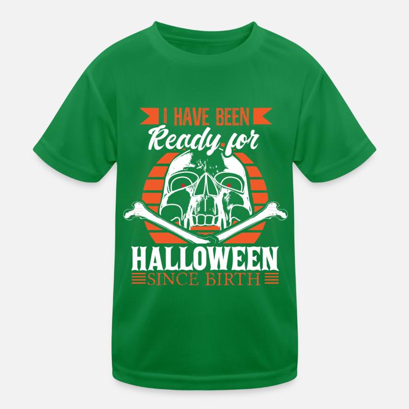 Halloween October Kids Functional T-Shirt
