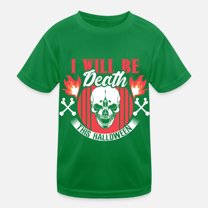 Idée cadeau Halloween Bone Ghost Hour T-shirt sport Enfant
