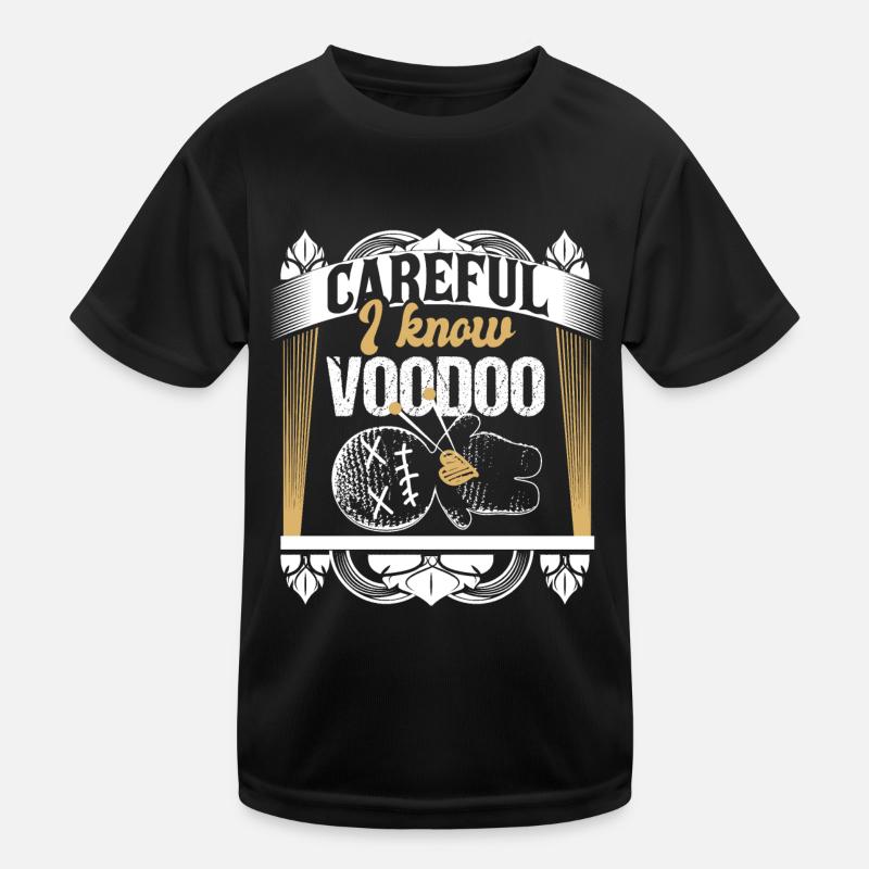 Voodoo Puppe Horror Kinder Funktions-T-Shirt