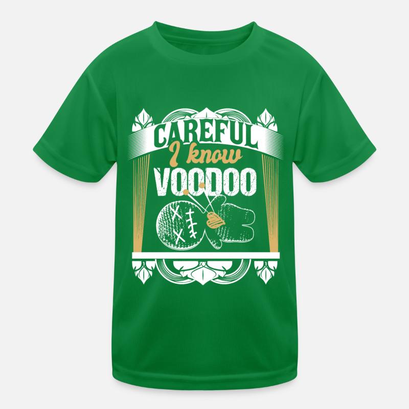 Voodoo Doll Horror Kids Functional T-Shirt
