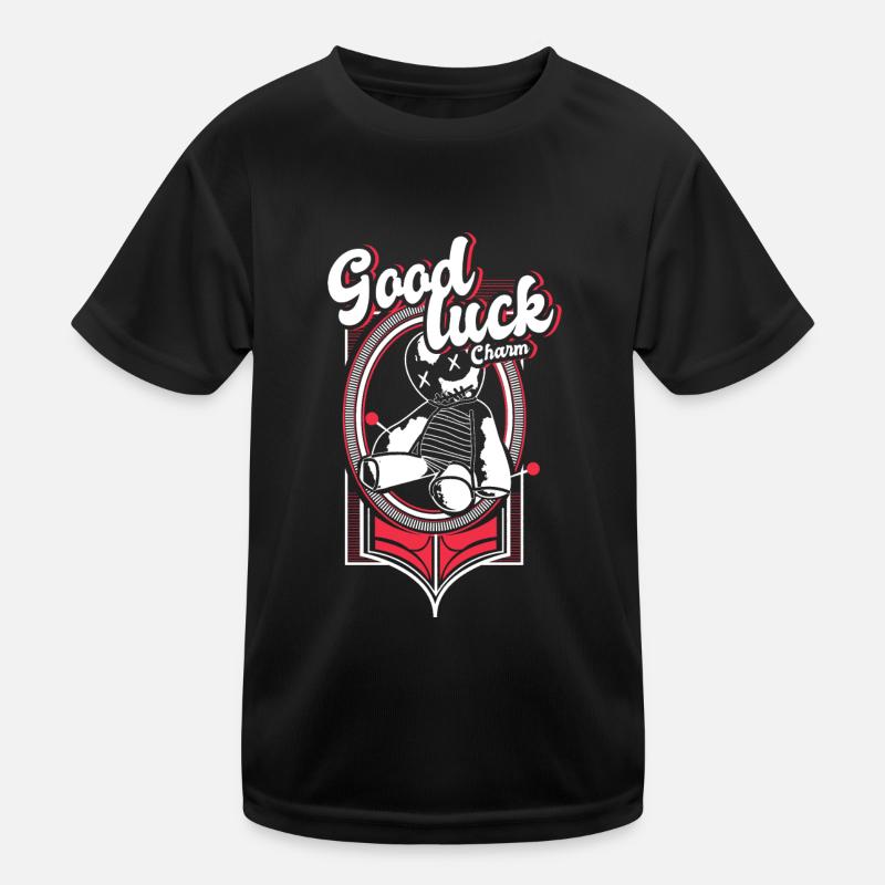Voodoo Hexerei Geschenkidee Kinder Funktions-T-Shirt
