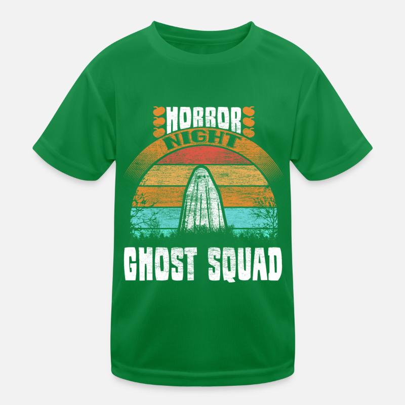 Halloween Geist Gespenst Spruch Geschenkidee Kinder Funktions-T-Shirt