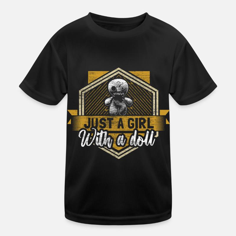 Voodoo Black Magic Curse Kids Functional T-Shirt