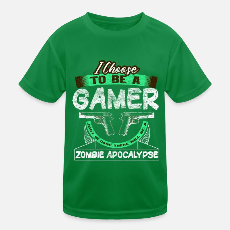 Zombie Apokalypse Geschenkidee Kinder Funktions-T-Shirt