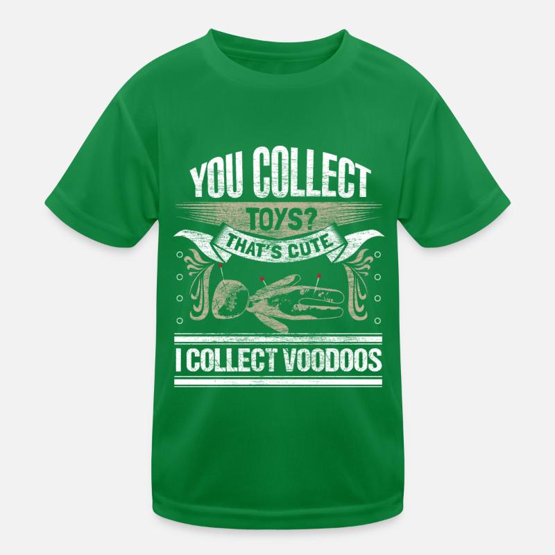 Voodoo Bondieu Creepy Gift Idea Kids Functional T-Shirt