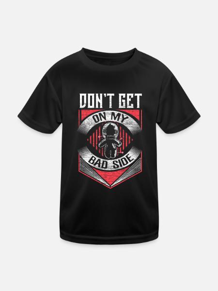 Voodoo Magic Creepy Cadeau - T-shirt sport Enfant - noir - Devant