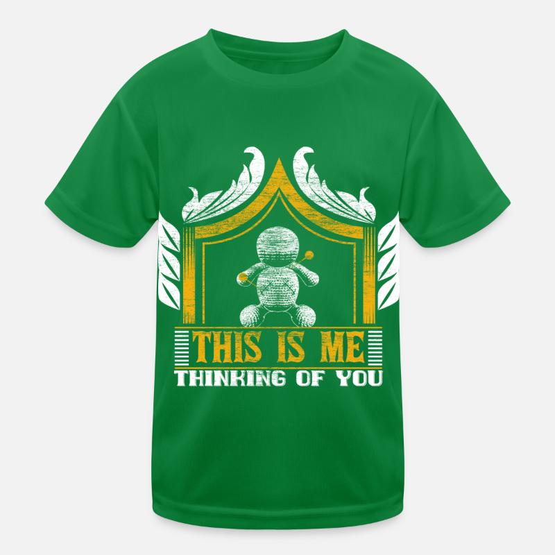 Voodoo Magic Spell Gift Kids Functional T-Shirt