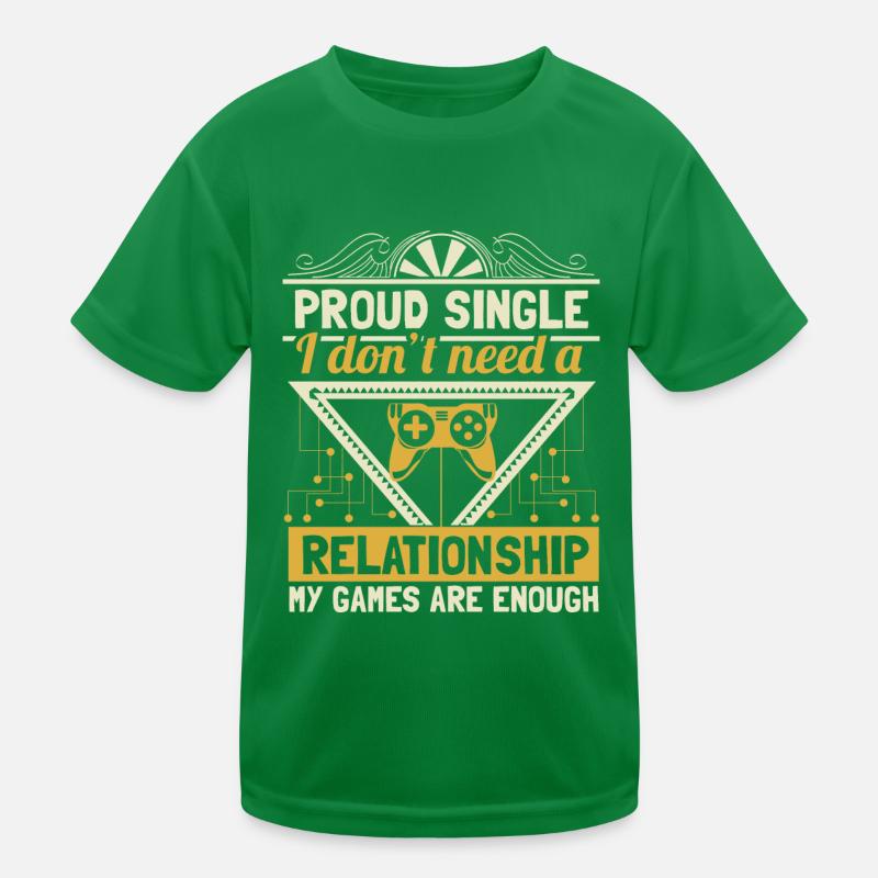 Single Unabhängigkeit Kinder Funktions-T-Shirt