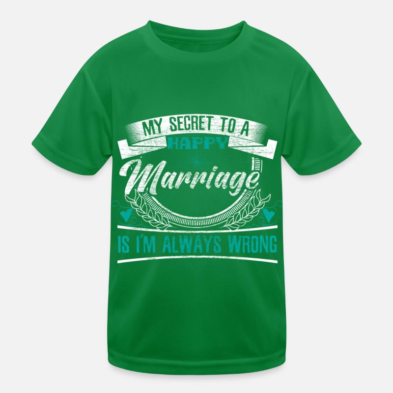 Ehe Kinder Funktions-T-Shirt