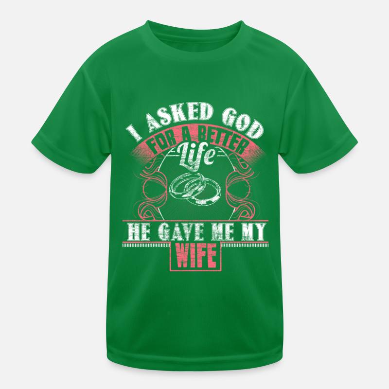 Ehe Eheleute Kinder Funktions-T-Shirt