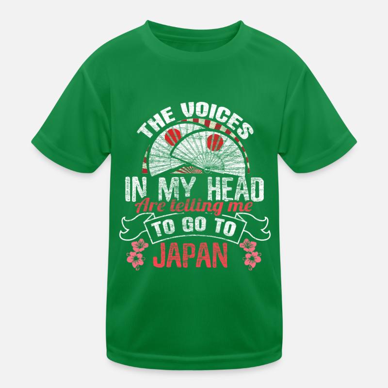 Japan Senpai Herkunft Geschenkidee Kinder Funktions-T-Shirt