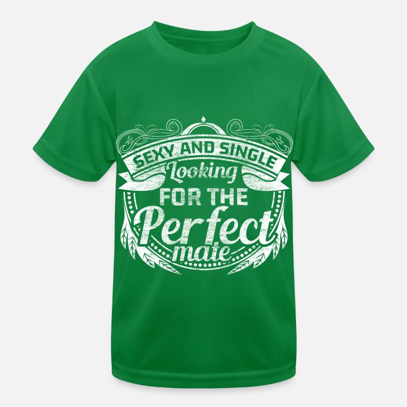 Single Pride Drôle T-shirt sport Enfant