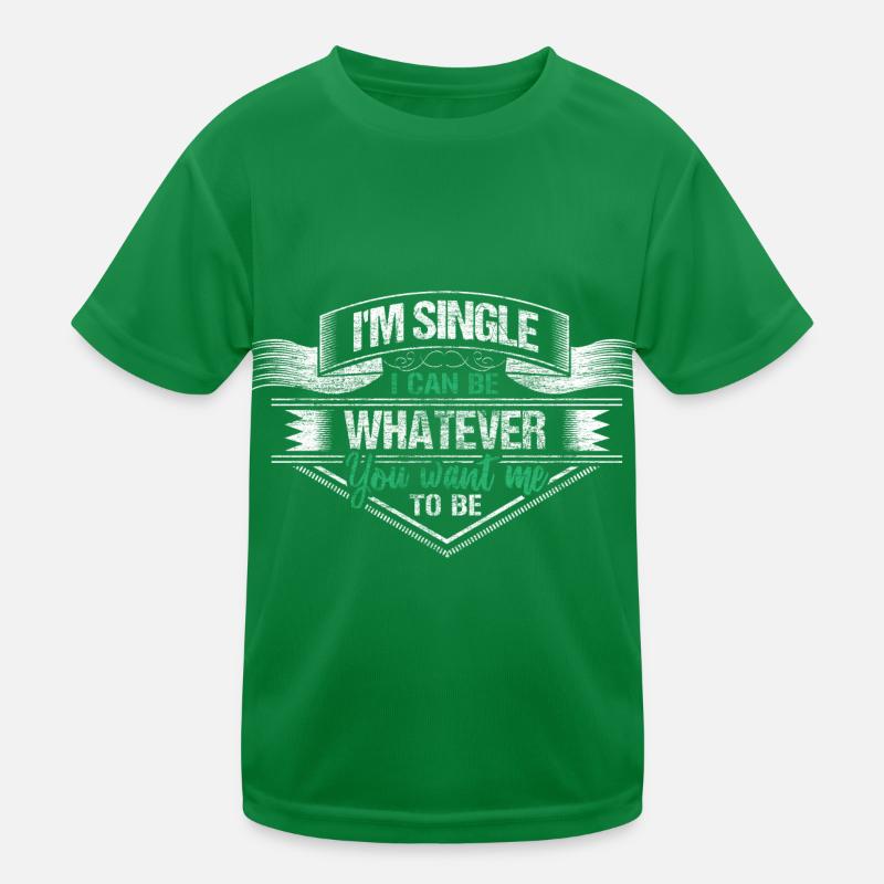 Single Partnerschaft Geschenk Kinder Funktions-T-Shirt