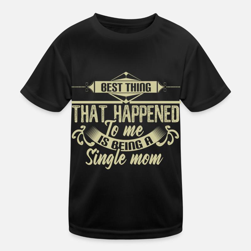 Alleinerziehende Mutter Mama Geschenkidee Kinder Funktions-T-Shirt