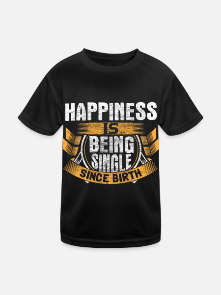 Cadeau de fête de la fierté unique - T-shirt sport Enfant - noir - Devant