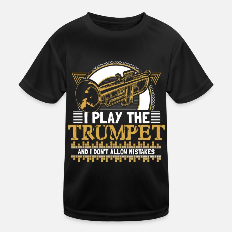 Trompete Kinder Funktions-T-Shirt