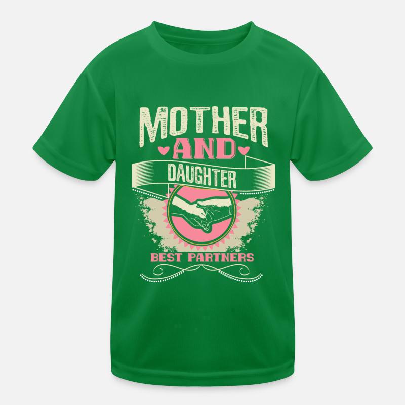 Mutter Tochter Familie Geschenkidee Kinder Funktions-T-Shirt