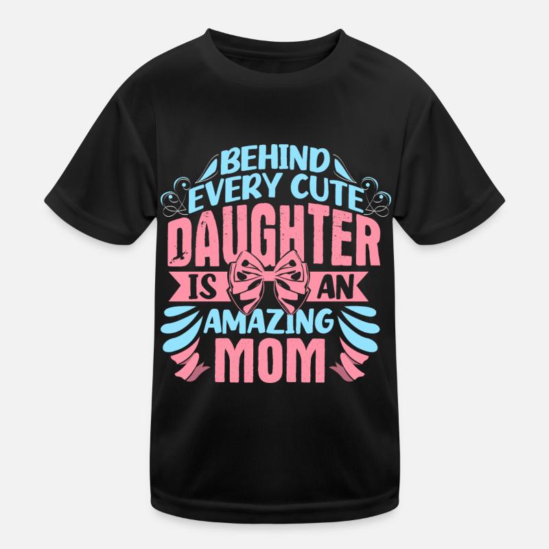 Mutter Tochter Zusammenhalt Geschenkidee Kinder Funktions-T-Shirt