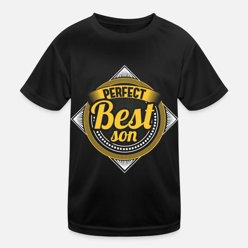 Bester Sohn Mutter Geschenk Kinder Funktions-T-Shirt